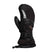  X-Change Jr Mitt-Black ski glove with visible branding on a gray background