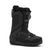 Sage- Black snowboard boot on a white background
