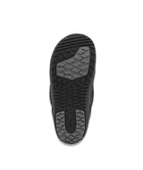 Sage- Black snowboard boot on a white background