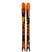Sakana-Pair of skis with colorful design on a white background