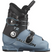 T2RT- A kid's Salomon T2 RT ski boot in blue with black straps and buckles, and a visible logo.