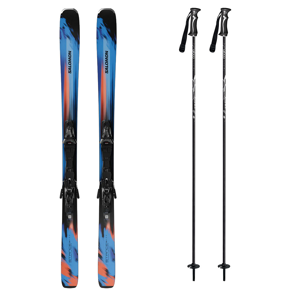 Salomon Stance 84 Skis 2027 with MI12 GW System Bindings Ski Package