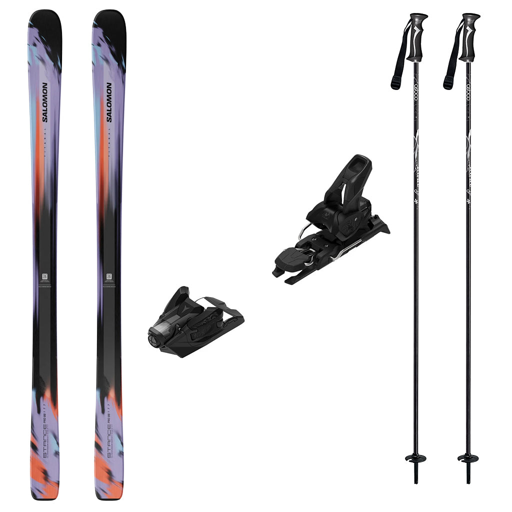 Salomon Stance Pro 86 Skis 2027 with Strive 12 Bindings Ski Package