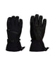 SamuraiGlove-A pair of black winter gloves shown against a plain white background, displaying both the back of one glove and the palm of the other.