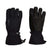 SapporoIIGlove-A pair of black XTM winter gloves shown against a plain white background, displaying both the back of one glove and the palm/interior of the other.