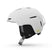 SarioMIPS-White helmet with black interior on a white background