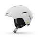 SarioMIPS-White helmet with black interior on a white background