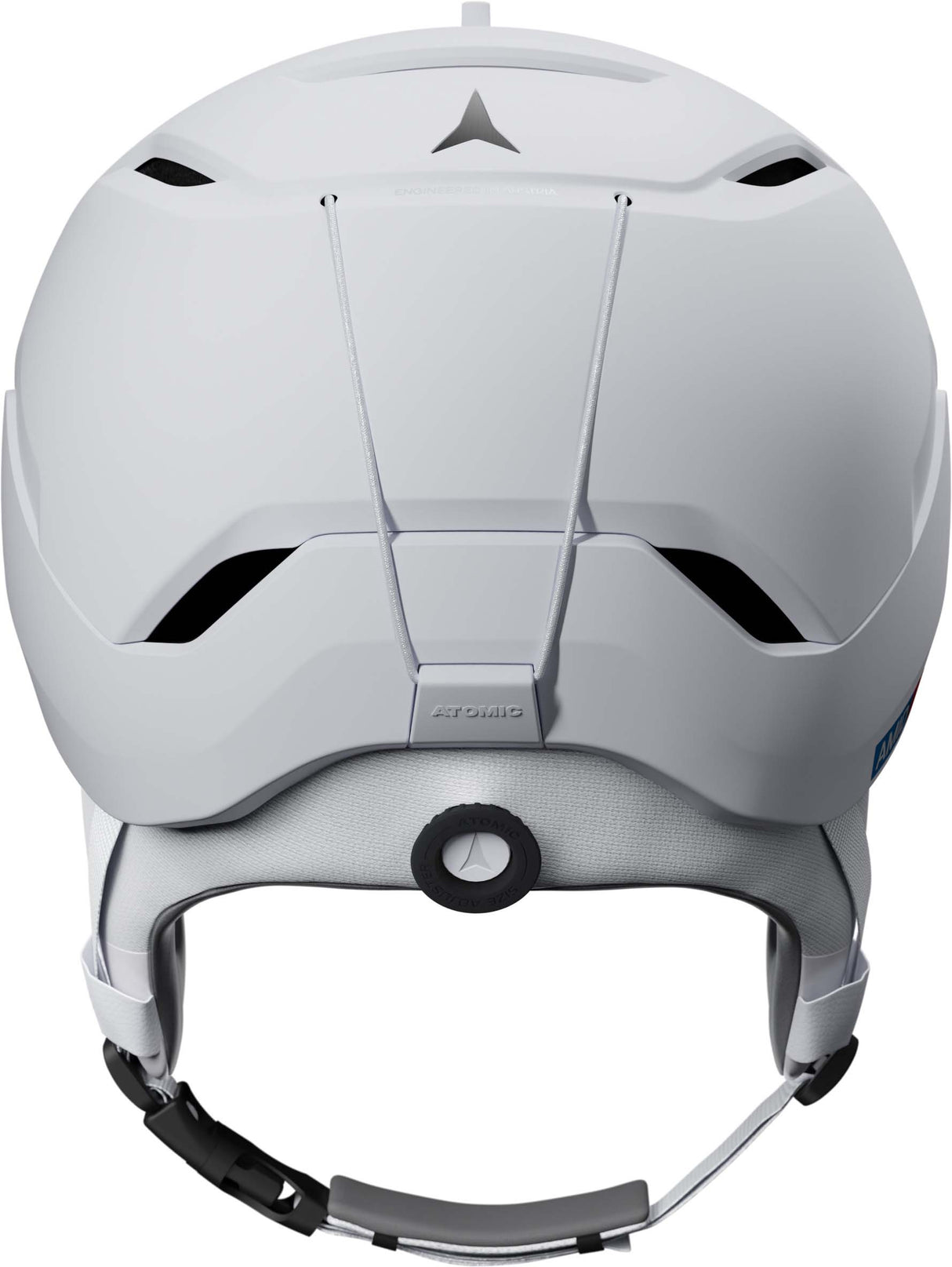 SavorGTAmid- White Atomic helmet on a white background