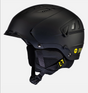DiversionMIPS- A black K2 Diversion MIPS adult helmet designed for skiing and snowboarding, featuring a low-profile design and dual active matrix venting.