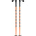 SectorPole-Orange and black ski poles shown on a white background