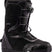 SentinelStep-OnBOA-Black snowboard boot with visible brand logo on a white background