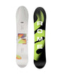 ServiceDog- Two views of a 'Rome' snowboard on a white background 