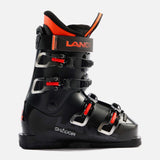 ShadowJ- Black and red ski boot on a white background