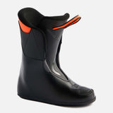 ShadowJ- Black and red ski boot on a white background