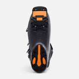 ShadowLV120- Grey, black and orange ski boot on a white background