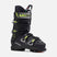 ShadowMV100- Black and green ski boot on a white background