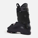 ShadowMV100- Black and green ski boot on a white background