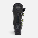 ShadowMV100- Black and green ski boot on a white background