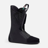ShadowMV100- Black and green ski boot on a white background