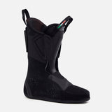 ShadowMV130- Black and orange ski boot on a white background
