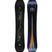 Shadowban- Black multicolored snowboard on a white background