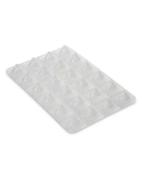 SharkTeeth-Clear stomp pad on a white background