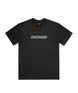 ShortSleeveT-Shirt- Black t-shirt on a white background