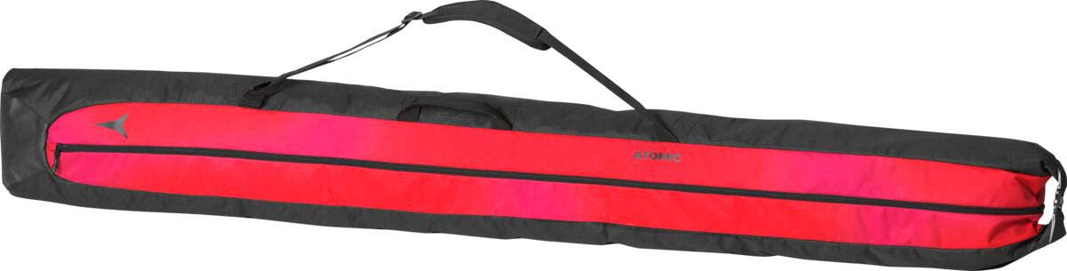 Ski Bag-Red ski bag with a handle on a white background