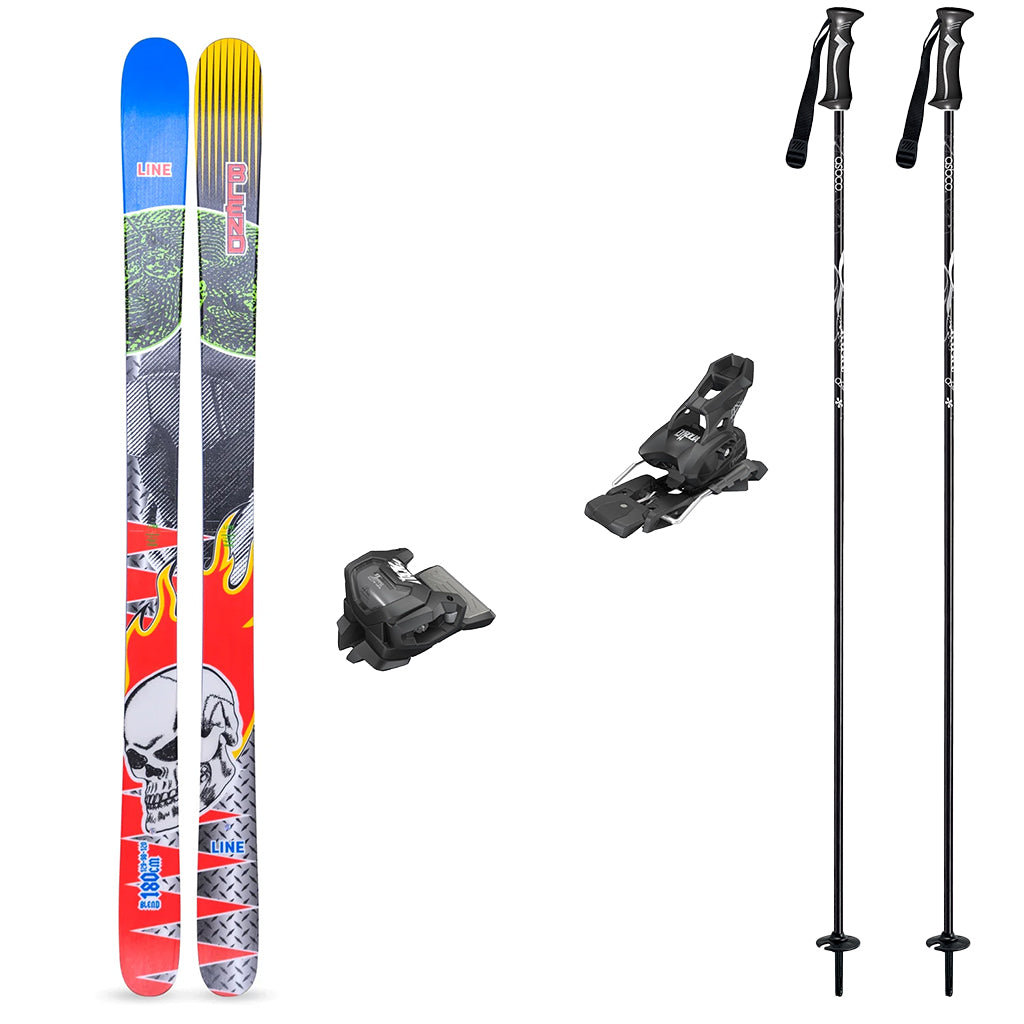 Line Blend Adult Skis with Tyrolia Attack 14 Ski Package 2026