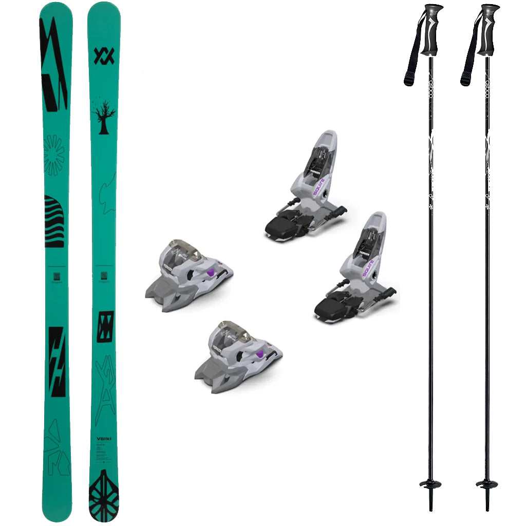 Volkl Revolt 86 Skis 2026 with Marker Squire 11 Bindings Ski Package