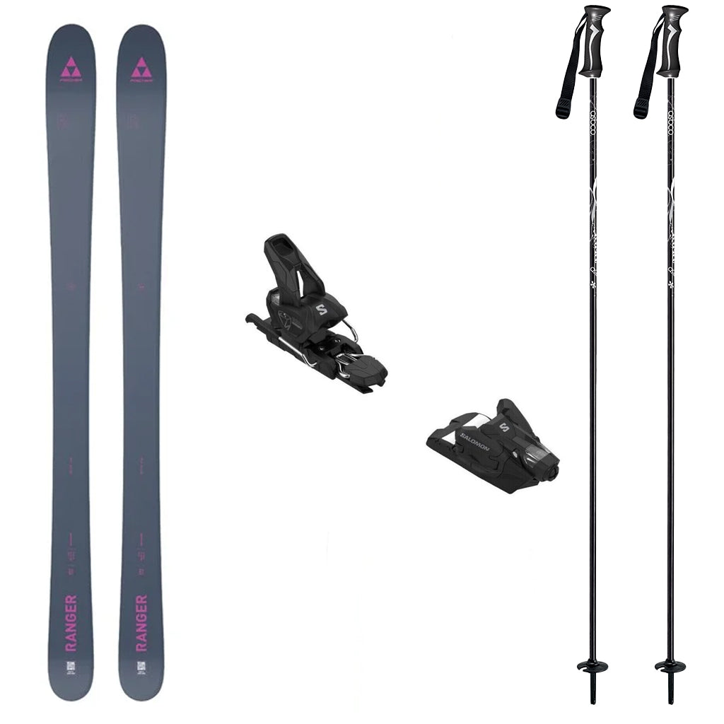 Fischer Ranger 84 Skis 2026 with Salomon Strive 12 Bindings Ski Package