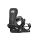 SlapstickBinding- Black snowboard binding with 'Rome' branding on a white background