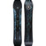 Smokescreen- Black and blue snowboard on a white background