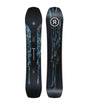 Smokescreen- Black and blue snowboard on a white background