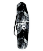 SnowBag- A long, narrow soft carrying case with a black, white, and gray marble pattern, featuring a vertical white 'Picture Organic' logo on the front and a black shoulder strap, shown against a plain white background.