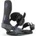 Source-Black snowboard binding with 'Union' branding on a white background