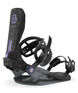SourceFC-Black snowboard binding with 'Union' branding on a white background