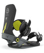 SourcePro-Black snowboard binding with 'Union' branding on a white background