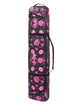 SpaceSackSBBag-Floral-patterned bag with pink flowers on a white background
