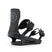 SpecterJr.- Black snowboard bindings on a white background