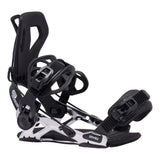 Speed-In-Light-Black snowboard binding on a white background