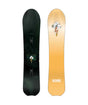 StaleFish- Two views of a 'Rome' snowboard on a white background