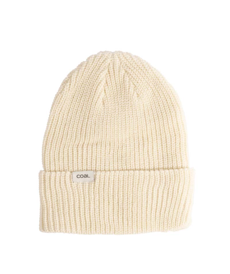 StanleyBeanie-Off white beanie on a white background