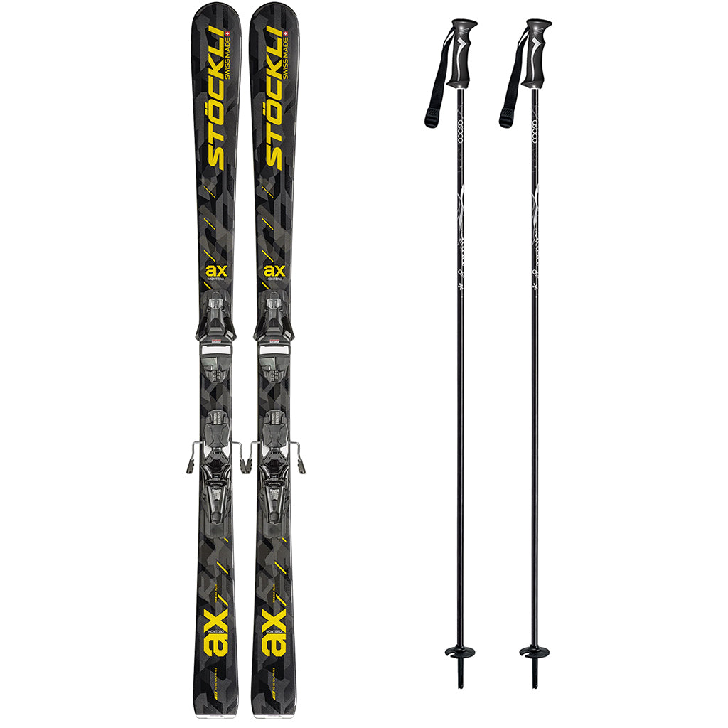 Stockli Montero AX Mens Skis 2027 with Strive 13 GW System Bindings Ski Package