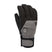 StompShortGlove-Black and grey glove on a white background