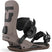 Strata-Brown snowboard binding with 'Union' branding on a white background