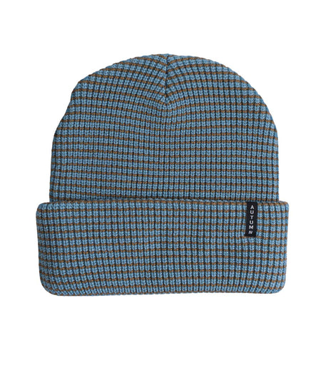 Stripe- Beanie on a white background