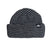 StripeDoubleRoll- Beanie on a white background