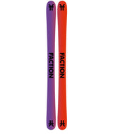 StudioGromFS-Two Faction skis with a colorful gradient on a white background