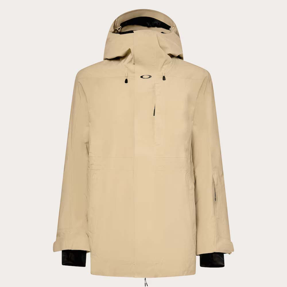 SubTempRCGORE-TEXJacket-Beige jacket with a hood on a white background